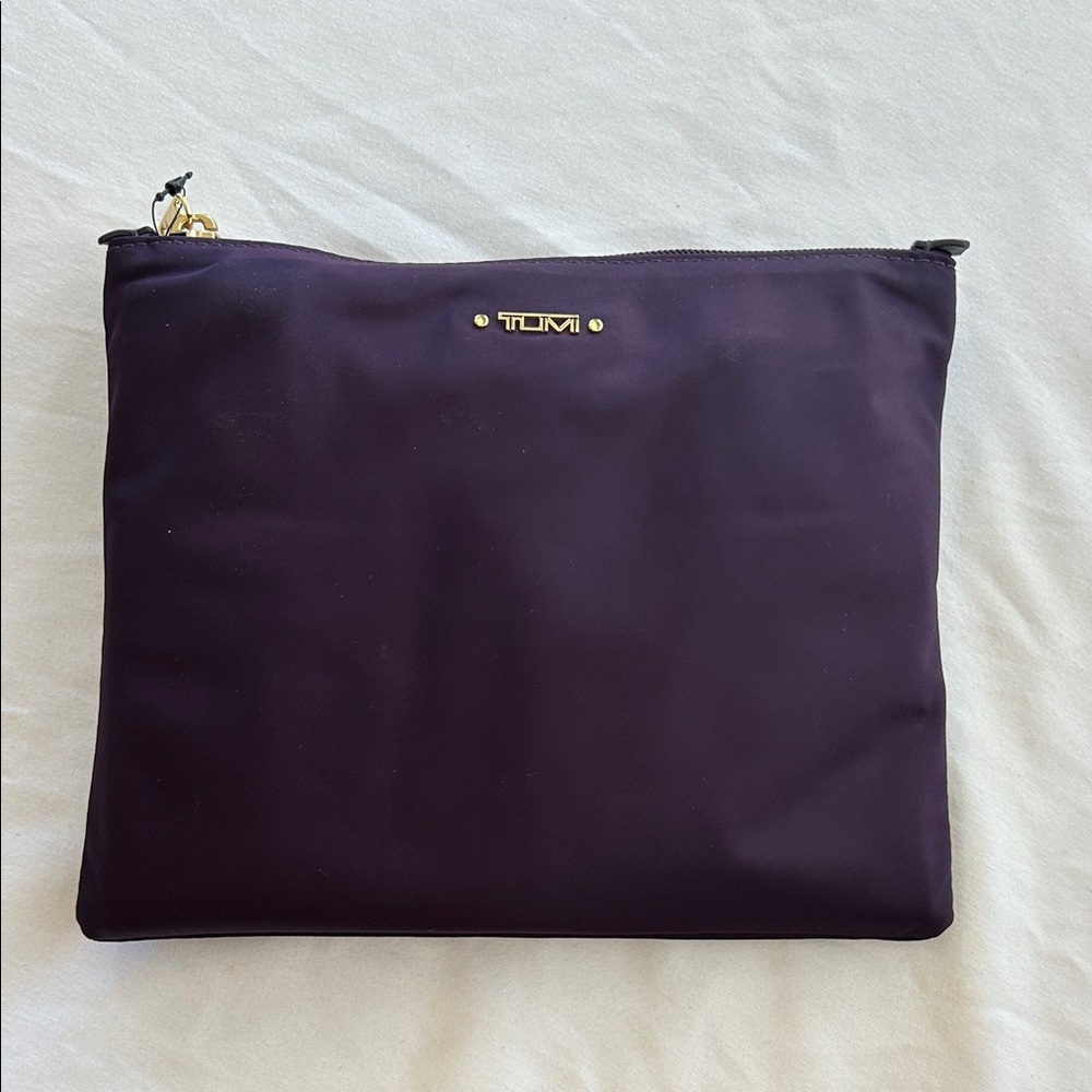 NWT TUMI Dark Purple Organizer